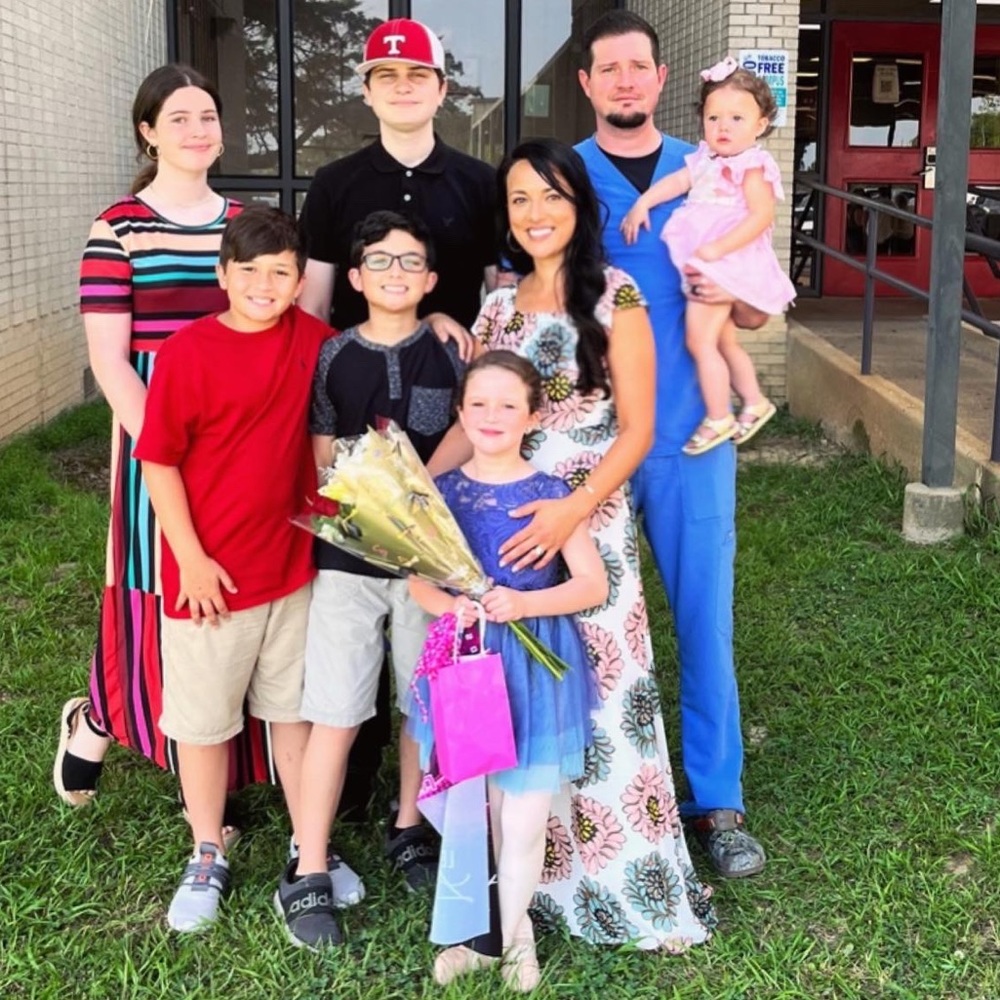 Dust blue and mauve pink Maxi Floral Dress by Loft Outlet